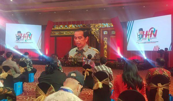 Presiden Jokowi: Terima Kasih Insan Pers
