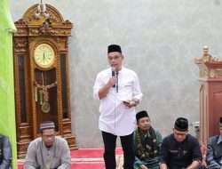 Mie Go Sampaikan Progres Pembangunan Masjid Kubah Timah