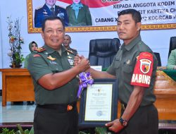Di Kodim Ponorogo, Pangdam Brawijaya Apresiasi Keberhasilan Sersan Sudarsono