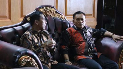 Herman Suhadi Berkunjung ke Penjabat Gubernur, Ini Harapannya