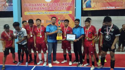 Ini Juara Tournamen Futsal Kota Tambang Cup