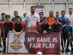 Dewanto Buka Tournament Futsal Prabowo Futsal Cup