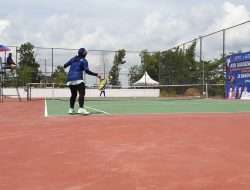 Tenis Beregu Putri Bangka Barat Beri Kejutan