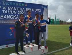 Atletik Bangka Barat Borong Perolehan Medali