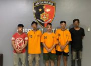 Jatanras Ringkus 5 Pemuda Pencuri Tiang Akses Internet