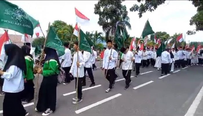 Kirab 999 Bendera Tunjukkan Eksistensi PWNU dan PCNU