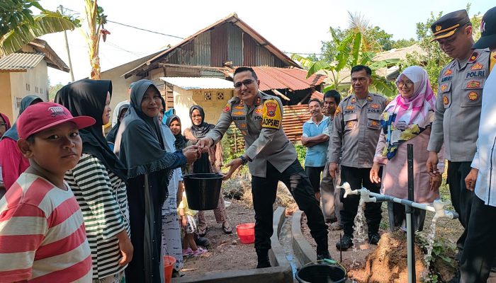 Sumur Bor dan Pompa Air Untuk Warga Teluk Rubiah