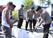 Bantuan Air Bersih dan Sembako Dari TNI – POLRI