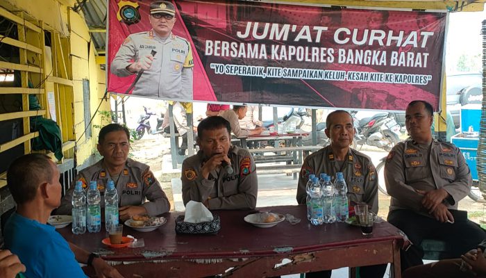 Jumat Curhat Tampung Aspirasi Masyarakat