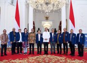 Jokowi Terima Pengurus PWI Pusat di Istana Merdeka