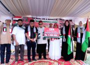 Aksi Solidaritas Bela Palestina Dihadiri Bupati Basel