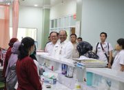 Safrizal Meninjau Kualitas Pelayanan Kesehatan RSUD Dr. (H.C) Ir.Soekarno