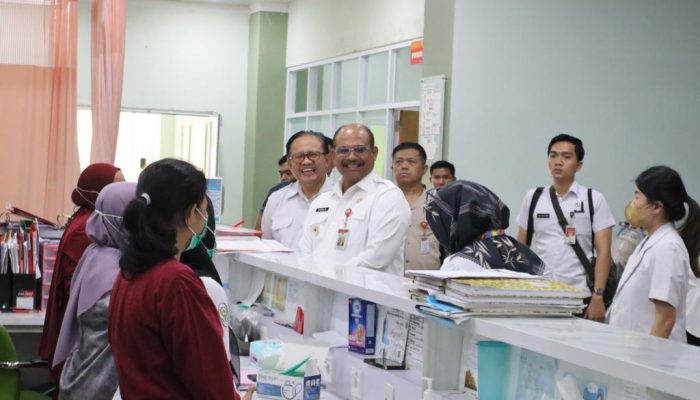 Safrizal Meninjau Kualitas Pelayanan Kesehatan RSUD Dr. (H.C) Ir.Soekarno