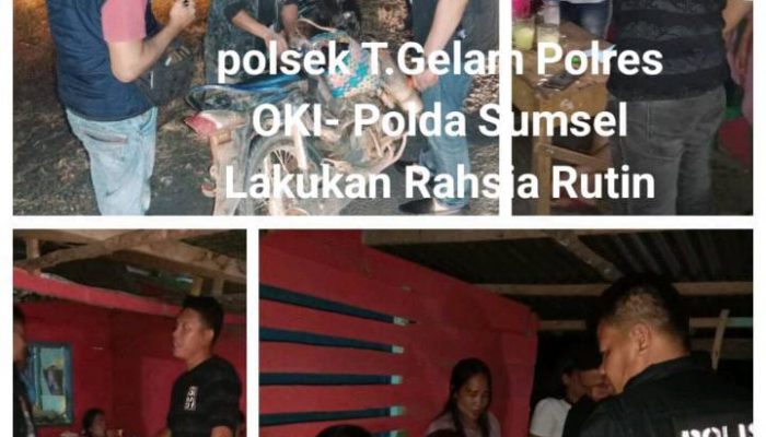 Polsek Teluk Gelam Lakukan Razia Jelang Tahun Baru