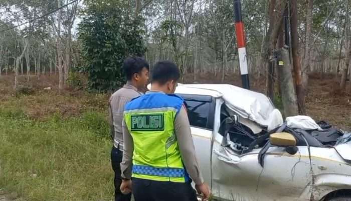 Suzuki Ignis Laka Tunggal, Supir Masih Hidup Saat Dilarikan ke Rumah Sakit