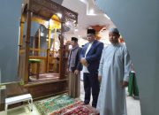 Haris Sholat Idul Fitri di Masjid Agung