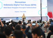 Resmikan Indonesia Digital Test House, Presiden Dorong Penguatan Industri Teknologi Lokal