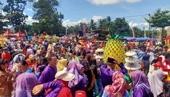 Kecamatan Airgegas Gelar Festival Ngarak Telok Herujo