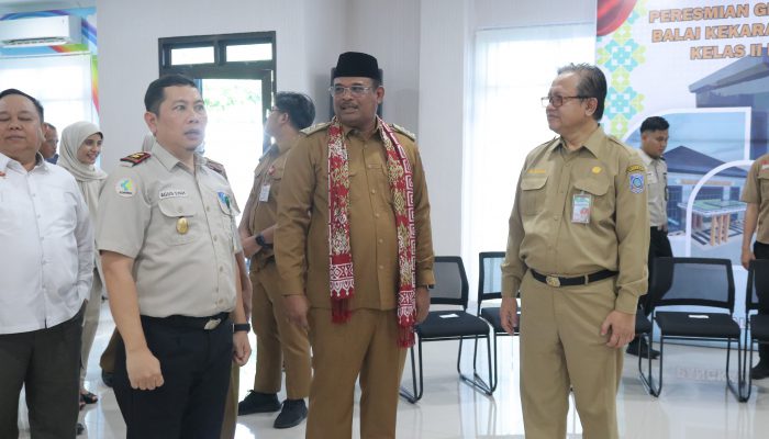 Safrizal Resmikan Gedung Balai Kekarantinaan Kesehatan Kelas II Pangkalpinang