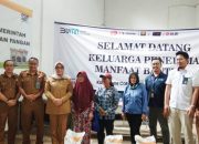 83 Ton Beras Diserahkan Kepada Penerima Manfaat