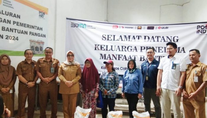 83 Ton Beras Diserahkan Kepada Penerima Manfaat