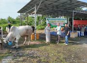 Direktorat Polairud Berbagi Daging Kurban