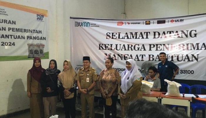 Salurkan Beras Cadangan Periode Bulan Mei