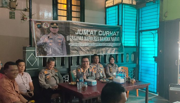 Kapolres Pimpin Jumat Curhat