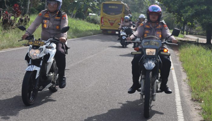 Kapolres Bangka Pimpin Patroli Presisi