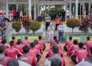 Didampingi Istri, Budi Utama Tinjau Latihan Paskibraka