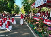 Wabup Hadiri Lomba Gerak Jalan HUT RI