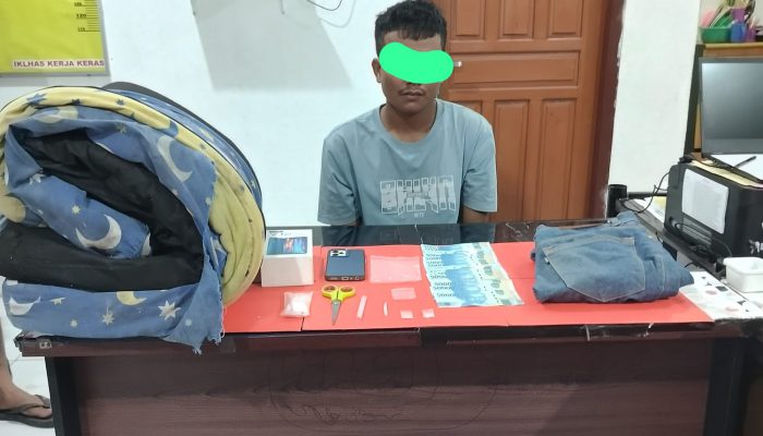 Polisi Temukan 2 Paket Sabu