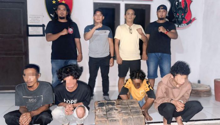 Polisi Ringkus 4 Sekawan