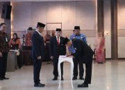 Sugito Kukuhkan Kepala BPKP Babel