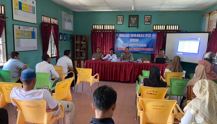 Gandeng APDESI Bangka Kampanyekan Tertib Lalu Lintas