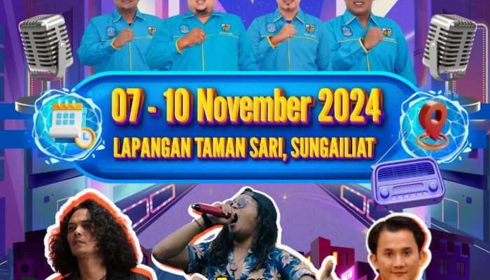 Hiburan Musik dan Bazar UMKM Meriahkan KNPI Festival 2024