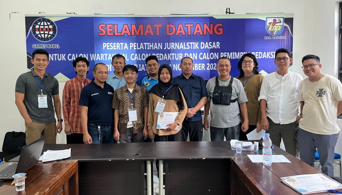 Pelatihan Jurnalistik Dasar Selesai, Simak Pesan Pemateri Untuk Peserta