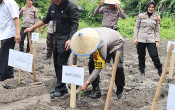 Launcing Gugus Tugas Polri Dukung Ketahanan Pangan