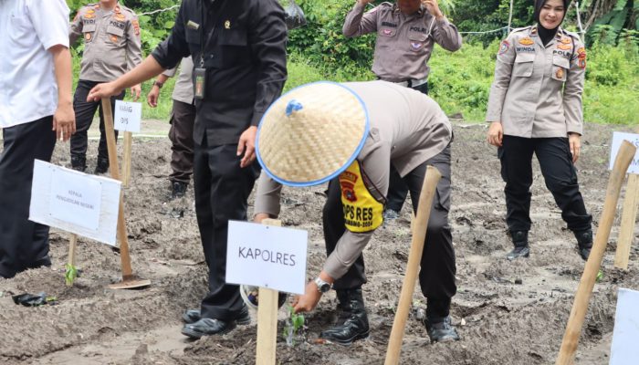 Launcing Gugus Tugas Polri Dukung Ketahanan Pangan