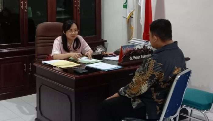 Helen Sambut Kunjungan Rudi Sartono