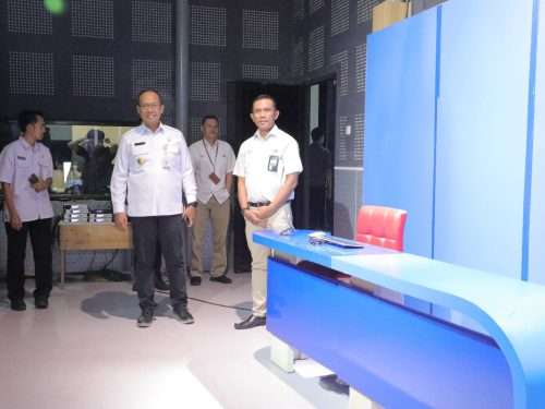Sugito Kunjungi TVRI Babel