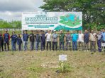 Bersama PLN dan METI, PT Timah Tanam 1500 Pohon Angsana