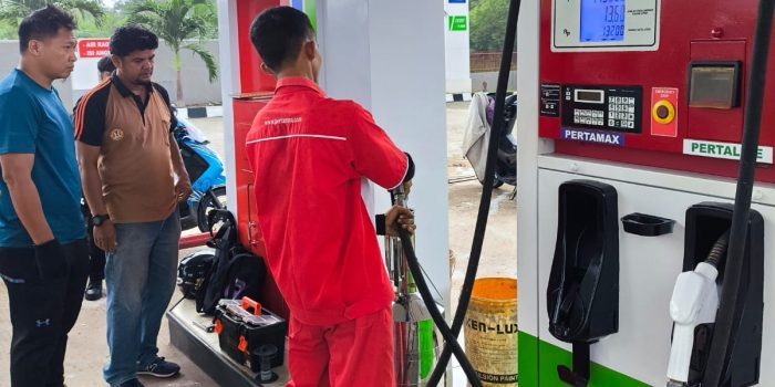 Petugas Temukan Takaran 5 Nozzle SPBU Tidak Standar