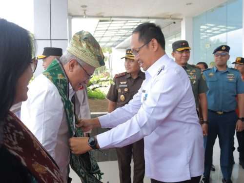 Penjabat Gubernur Sambut Kedatangan Kepala BNN