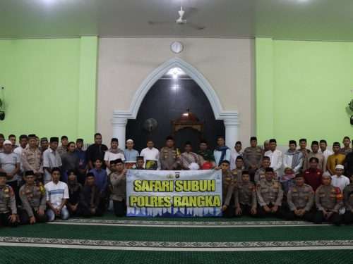 Kapolres Bangka Pimpin 2 Kegiatan Sekaligus