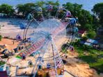 Resmi Dibuka Untuk Umum, Ini Jam Operasional Wahana Bianglala dan Rainbow Slide