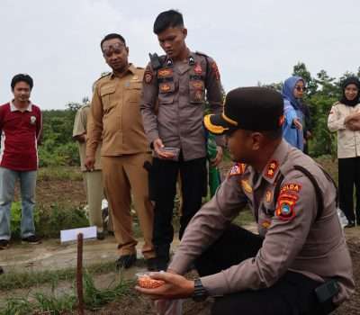 Kapolres Apresiasi Pemerintah Desa Belo Laut