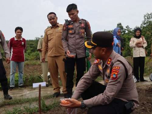 Kapolres Apresiasi Pemerintah Desa Belo Laut