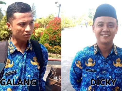 Lolos Tes CPNS, Dicky dan Galang Dilantik Jadi PNS