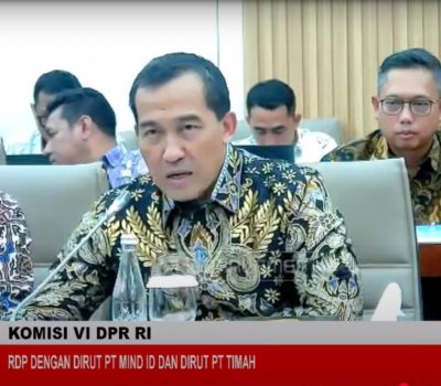 Dirut PT Timah RDP Bersama Komisi VI DPR RI